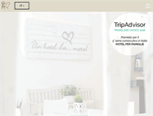 Tablet Screenshot of hotelgambrinusmare.com
